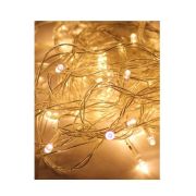 Гирлянда светодиодная 80LED бел. прозр. провод 8.8м (7.3+1.5) 8 режимов мигания IP20 тепл. бел. Космос KOC_GIR...
