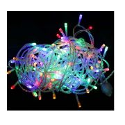 Гирлянда светодиодная «Нить» LD200-GM-BO 200LED мульти 20м уличная 8 режимов элементы питания 3хAA SHLig...