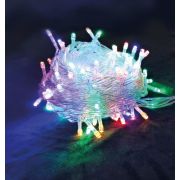 Гирлянда светодиодная 100LED бел. прозр. провод 6.5м расстояние между лампами 6см 8 режимов мигания Косм...