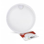 Светильник светодиодный СПП ОАД-1565-КРУГ 15Вт 6500К IP65 1350лм 140мм герметичный с оптико-акустиче...