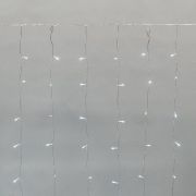Гирлянда светодиодная «Светодиодный Дождь» 2х1.5м 150LED бел. 5.1Вт 230В IP44 эффект мерцания прозр. провод N...