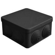 Коробка распределительная ОП 105х105х56мм IP54 7 выходов 4 гермоввода крышка защелкивающаяс...