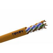 Кабель витая пара U/UTP 4х2х24AWG(0.48мм) кат.5E LSZH Fluke tested (м) TOKOV ELECTRIC TKE-C10-U/UT...