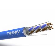 Кабель витая пара F/UTP 4х2х24AWG(0.57мм) кат.6 PVC TOKOV PRO Fluke tested (м) TOKOV ELECTRIC TKP-C08...