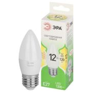 Лампа светодиодная GREEN LINE B35-12W-830-E27 GL 12Вт свеча 3000К свет тепл. E27 Эра Б0067137