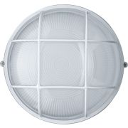 Светильник ЛОН 94 807 NBL-R2-100-E27/WH 1х100Вт E27 IP54 (аналог НПБ 1102 бел. круг с решеткой 100Вт) Naviga...