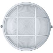 Светильник ЛОН 94 803 NBL-R2-60-E27/WH 1х60Вт E27 IP54 (аналог НПБ 1302 бел. круг с решеткой 60Вт) Navigator 94...