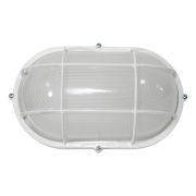 Светильник «Банник» 1202 НПП 03-100-018 1х100Вт E27 IP65 овал большой корпус с решеткой бел. Элетех 1005500...