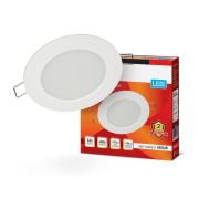 Светильник светодиодный ДВО RLP-eco 6Вт 4000К IP40 420лм 230В 120/100мм круглый встраив. панель бел. IN HOME ...