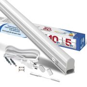 Светильник светодиодный ILED-СПБТ5-300-5-450-230-6.5-IP40 5Вт 6500К IP40 450лм 230В 300мм Т5 линейный IONICH...