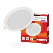 Светильник светодиодный RLP-VC 18Вт 6500К IP40 1440лм 230В 185мм круглый встраив. панель бел. (аналог Downlight)...