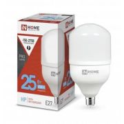 Лампа светодиодная высокомощная LED-HP-PRO 25Вт цилиндр 6500К холод. бел. E27 2380лм 230В IN HOME 46906120...