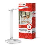 Светильник светодиодный настольный ССО 08Б 12Вт 3000-6500К 600лм сенсор-диммер с адаптером бел. IN HOME 4690...