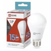 Лампа светодиодная низковольтная LED-MO-PRO 15Вт грушевидная 6500К холод. бел. E27 1200лм 12-48В IN HOME 469061...