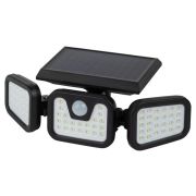 Светильник светодиодный ERAFS012-05 74LED 28.2х13х10.5см фасадный на солнечн. батарее с датчиком движения...